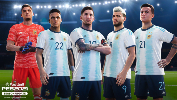 Аргентина в eFootball PES 2021