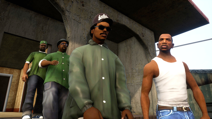 Скрин из GTA: The Trilogy