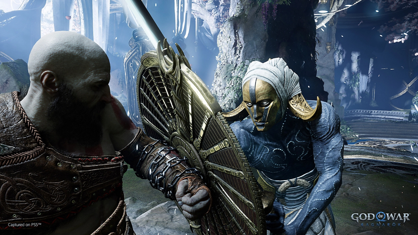 Скрин из God of War Ragnarök
