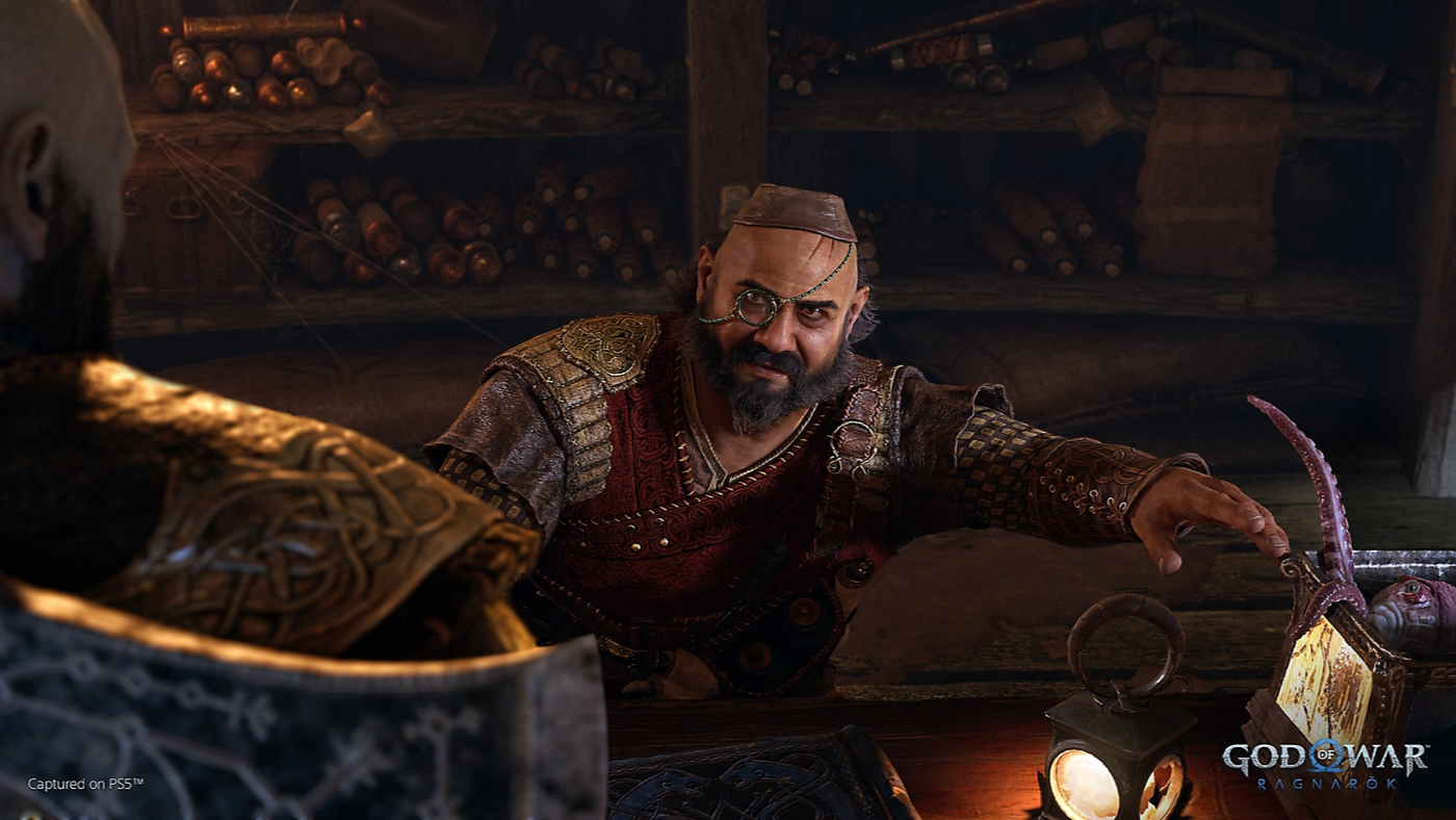 Скрин из God of War Ragnarök