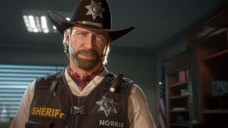 Чак Норрис в ​​Crime Boss: Rockay City