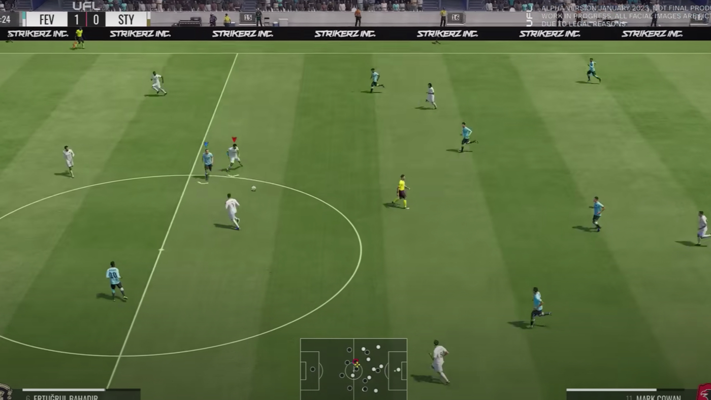 Странный судья в UFL