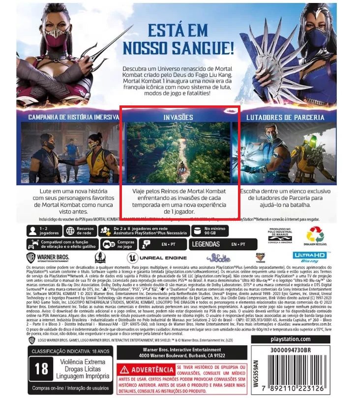 Фото обложки Mortal Kombat 1