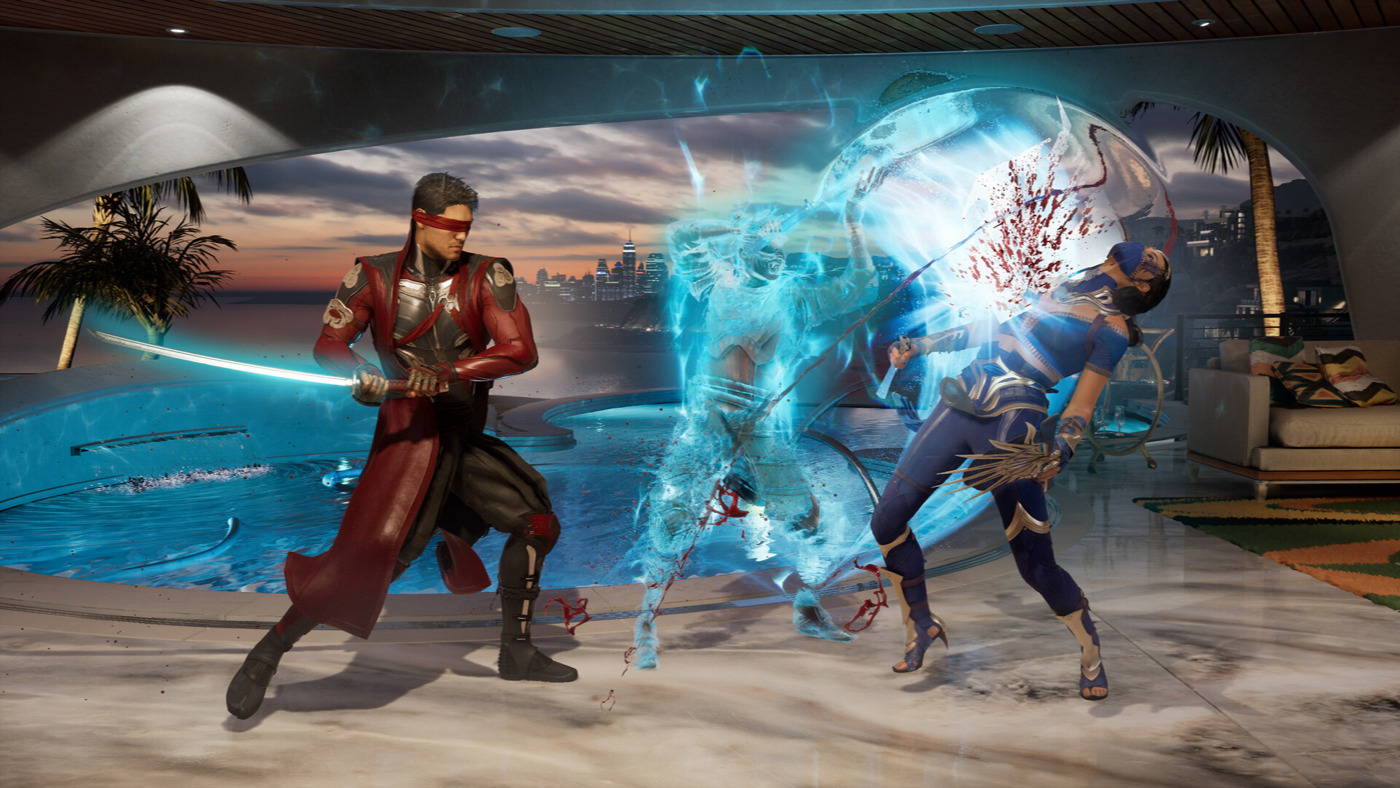 Кадр боя в Mortal Kombat 1 