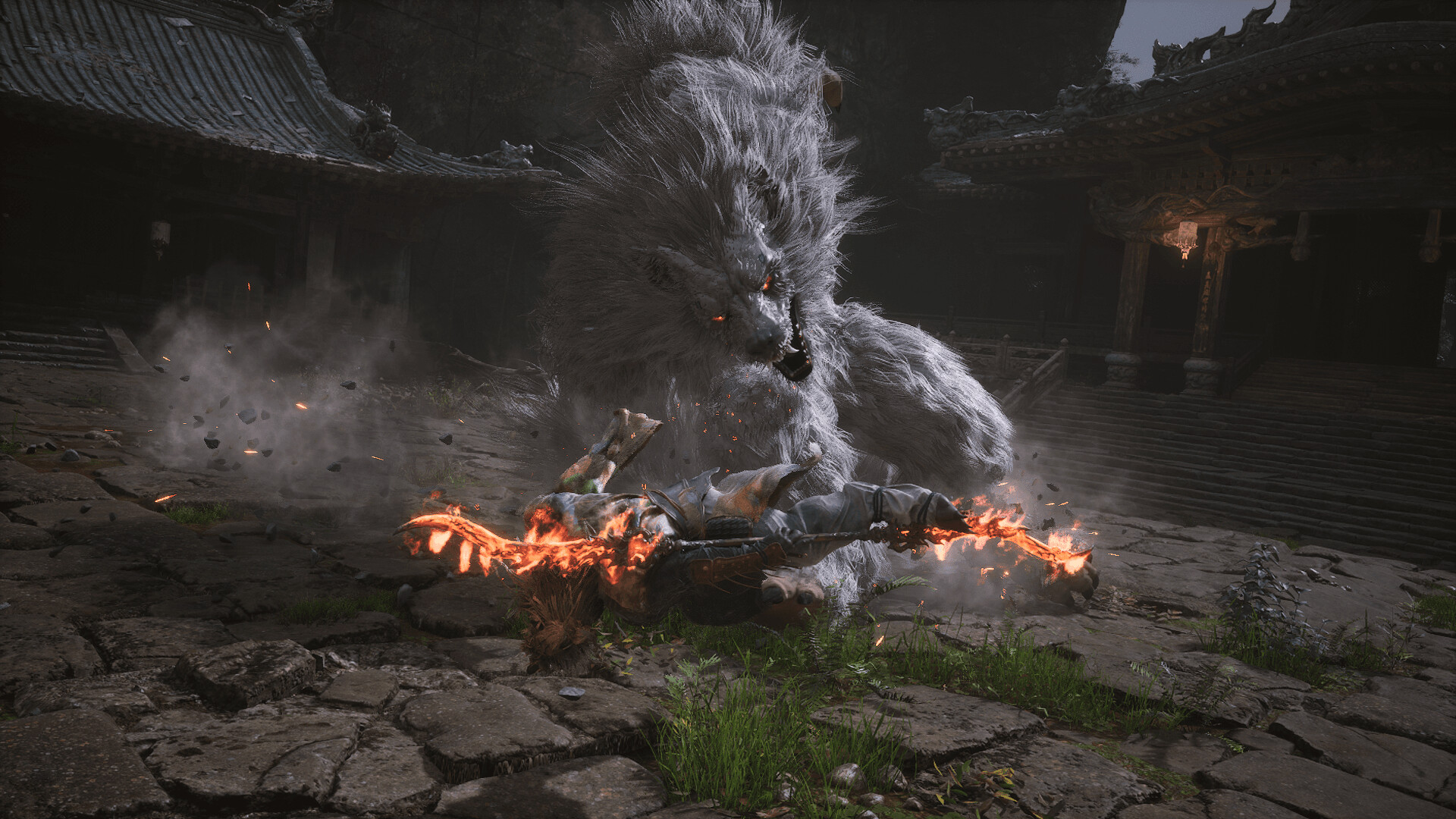 Сражение в Black Myth: Wukong