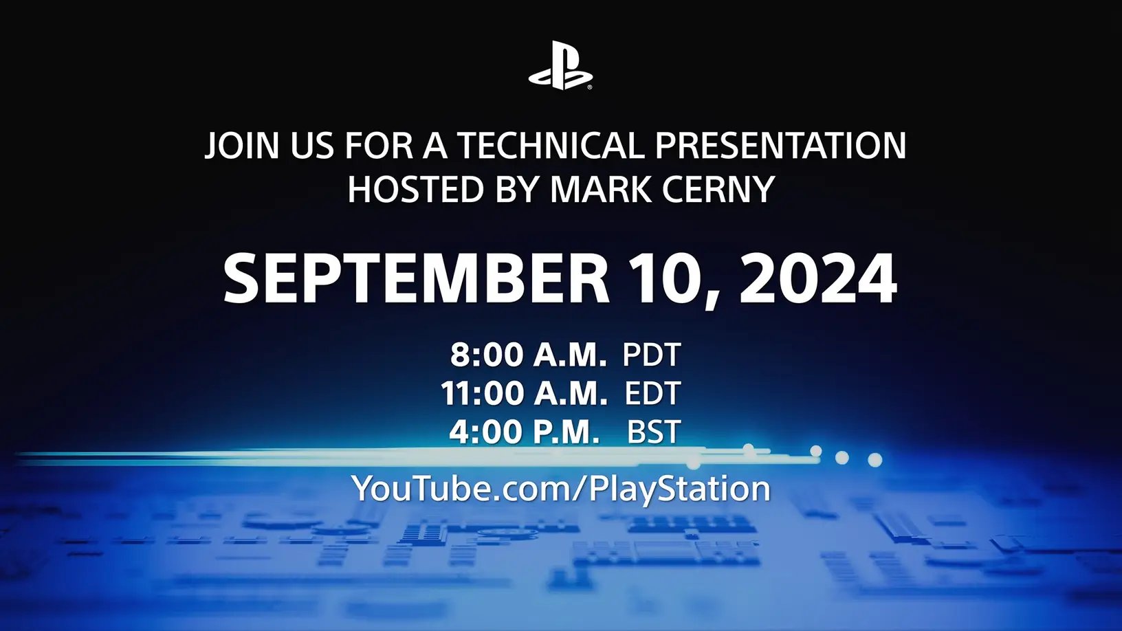 Анонс презентации Sony