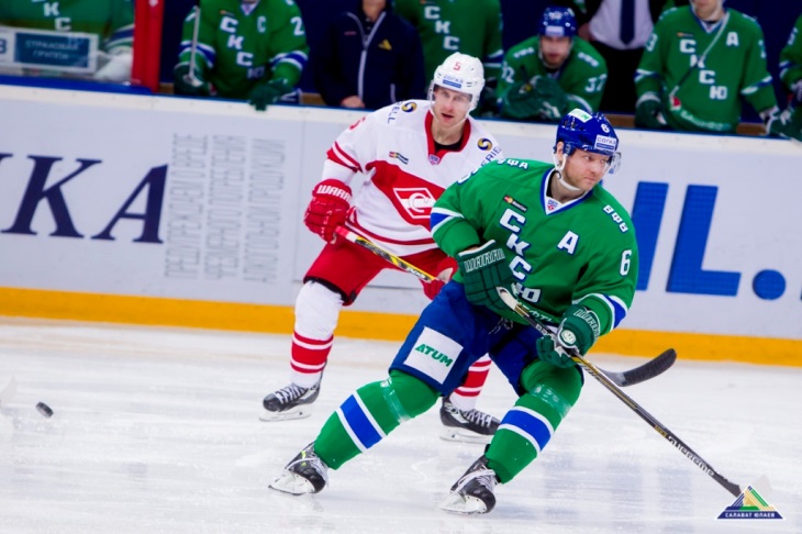 «Салават Юлаев» проиграл «Спартаку»