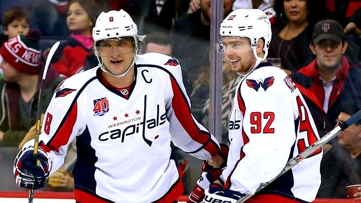 Александр Овечкин и Евгений Кузнецов