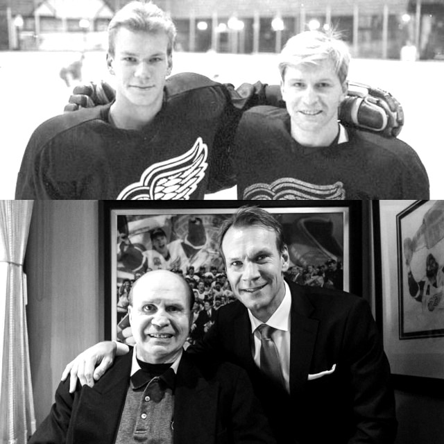 Владимир Константинов посетил церемонию чествования Никласа Лидстрема 