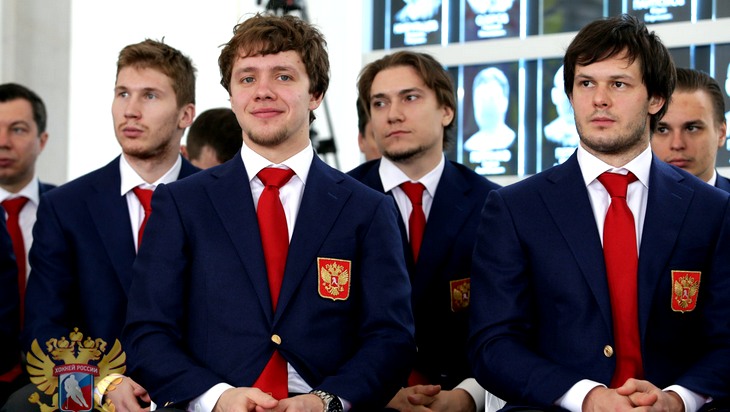 Артемий Панарин и Евгений Дадонов