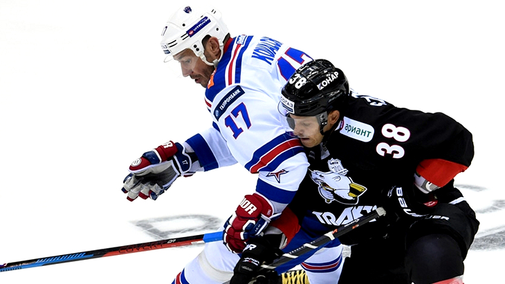 СКА уступил «Трактору»