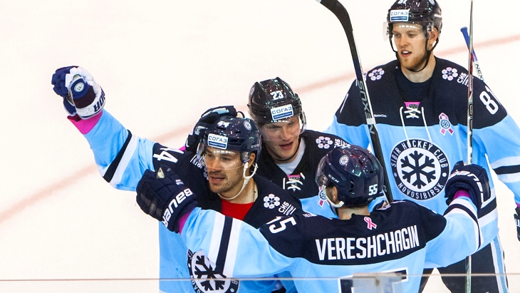 Хоккеисты «Сибири»