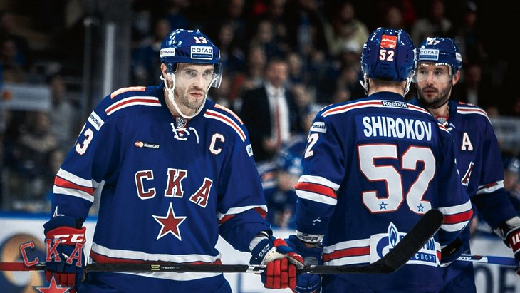 Павел Дацюк — один из главных героев матча между СКА и «Ак Барсом»