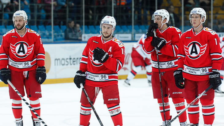 Хоккеисты «Автомобилиста»