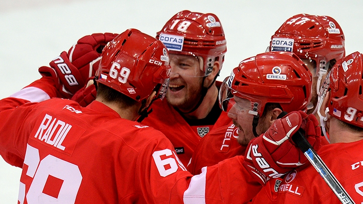 Москвичи потерпели шестое поражение кряду