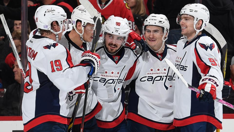 «Кэпиталз» прервали победную серию «Блэкхоукс»