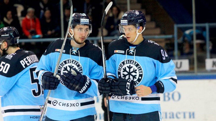 Хоккеисты «Сибири»