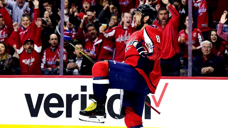 Александр Овечкин сделал 16-й хет-трик в НХЛ