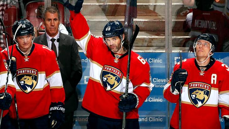 Яромир Ягр вышел на второе место по набранным очкам в НХЛ