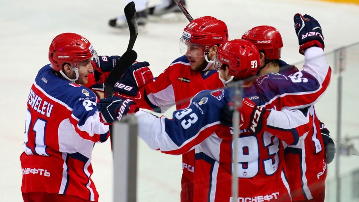 Хоккеисты ЦСКА