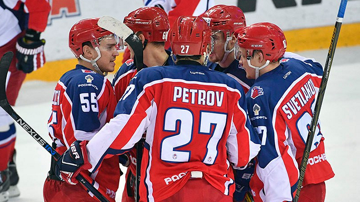 Хоккеисты ЦСКА