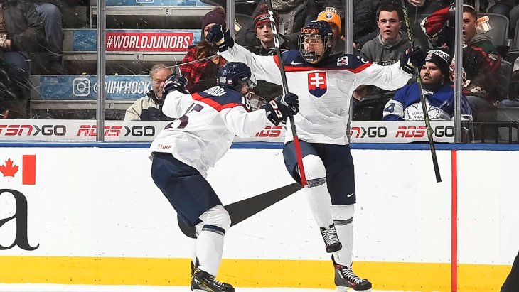 Словаки переиграла Латвию