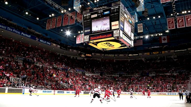 «Детройт» провел последний матч на «Джо Луис Арене»