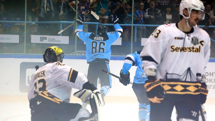 «Сибирь» — «Северсталь»