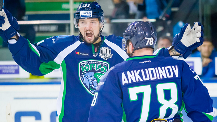 Хоккеисты «Югры»