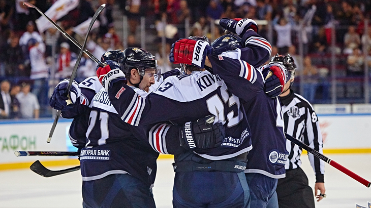 Хоккеисты «Магнитки»