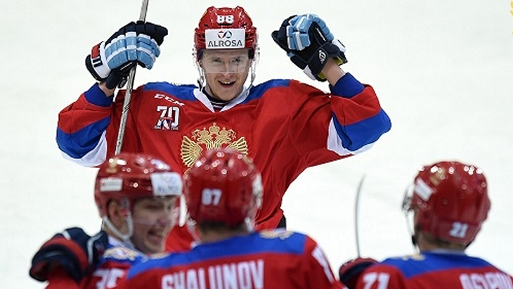 Хоккеисты сборной России
