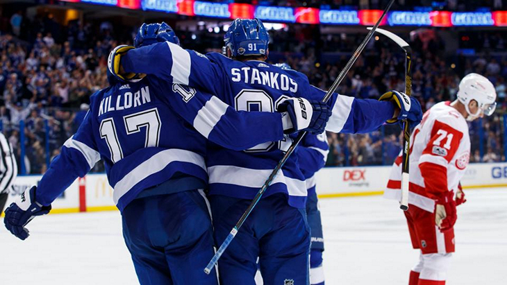 Хоккеисты «Тампы»