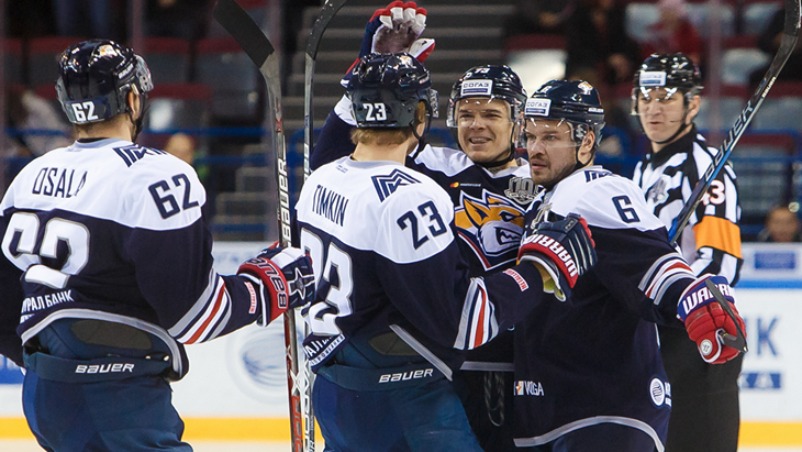 Хоккеисты «Магнитки»