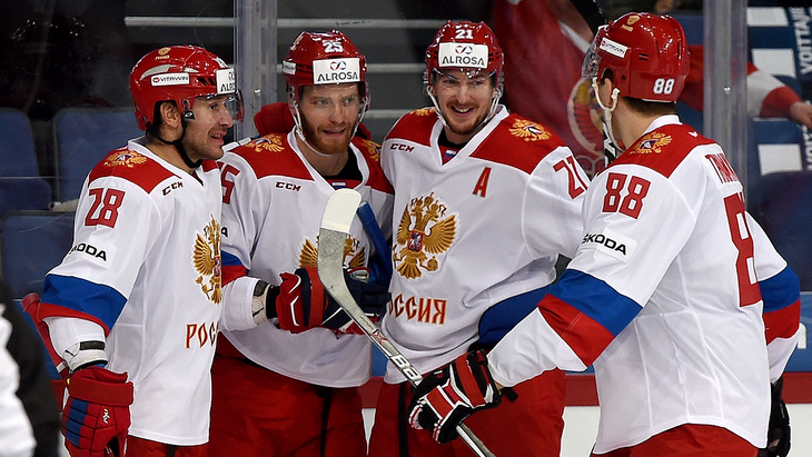 Хоккеисты сборной России