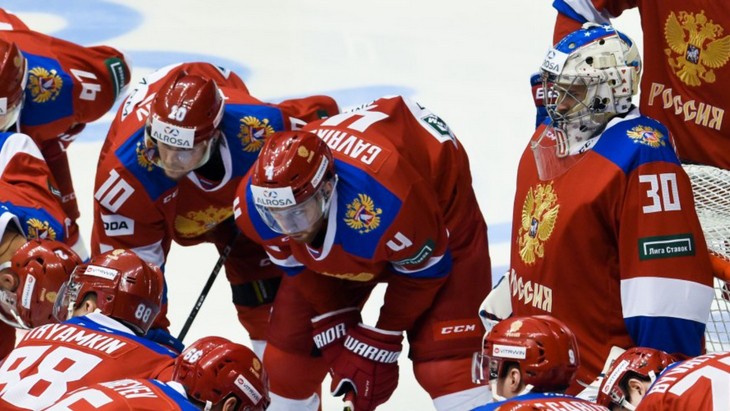 Хоккеисты сборной России