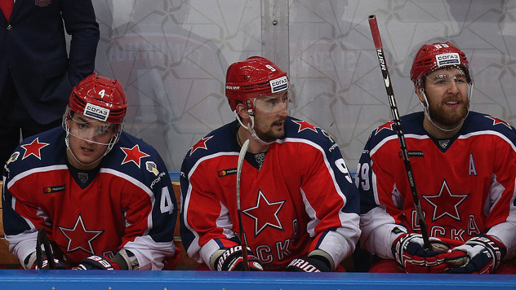 Игроки ЦСКА