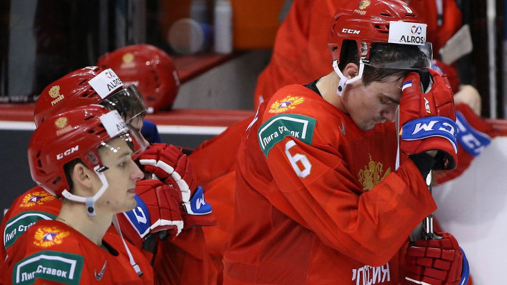 Хоккеисты сборной России