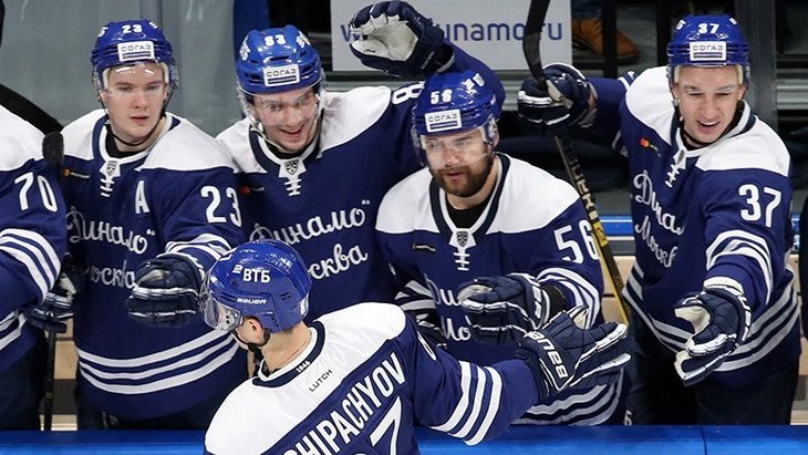 Хоккеисты «Динамо»