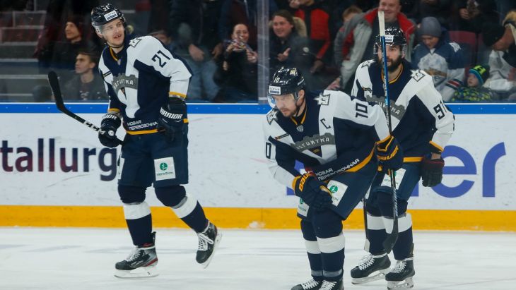 Игроки «Металлурга»