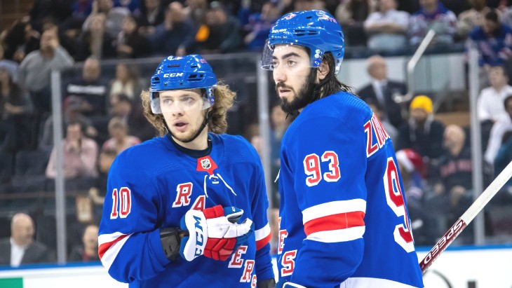 Хоккеисты «Рейнджерс»