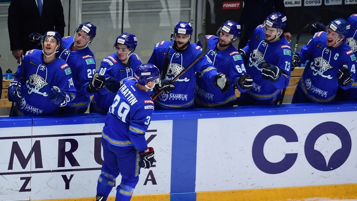 Хоккеисты «Барыса»