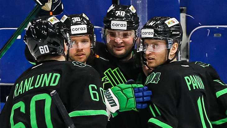 Хоккеисты «Салавата Юлаева»