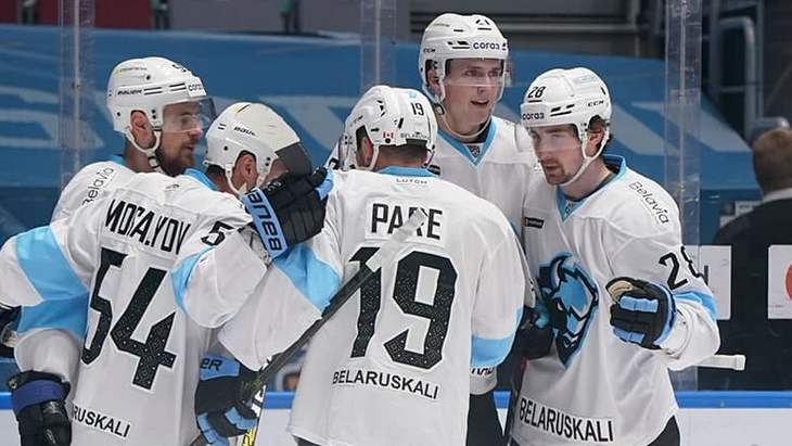 Хоккеисты минского «Динамо»