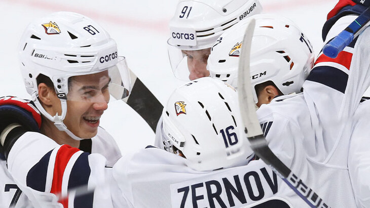 Хоккеисты «Магнитки»