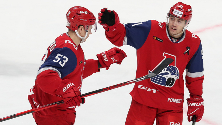 Хоккеисты «Локомотива»