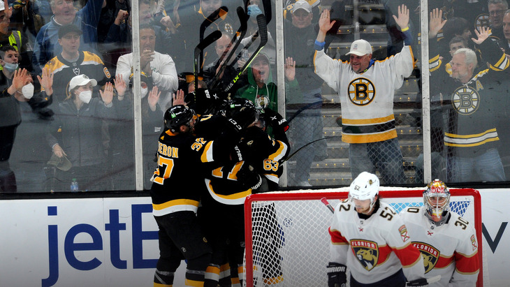 «Бостон» стал первой командой, обыгравшей «Флориду» в новом сезоне
