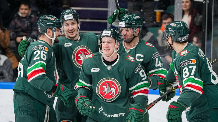 «Ак Барс» в игре с «Трактором»