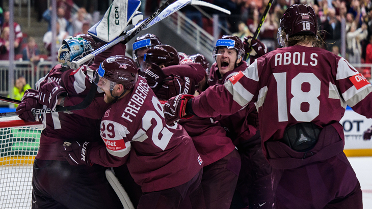 Игроки сборной Латвии