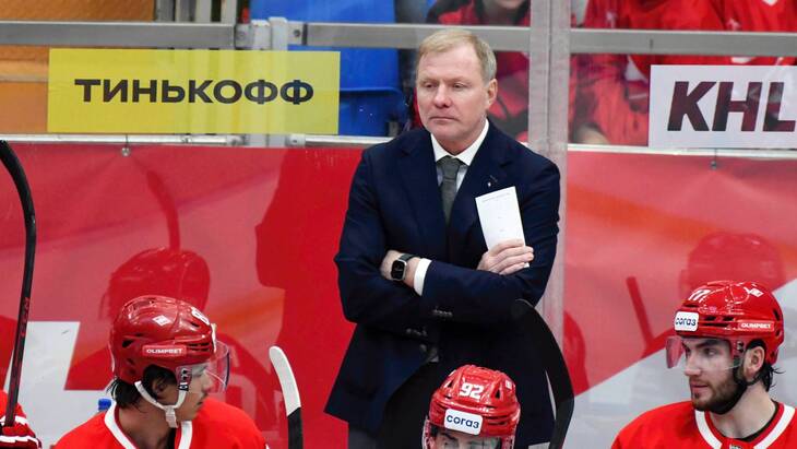 Тренер «Спартака» Алексей Жамнов