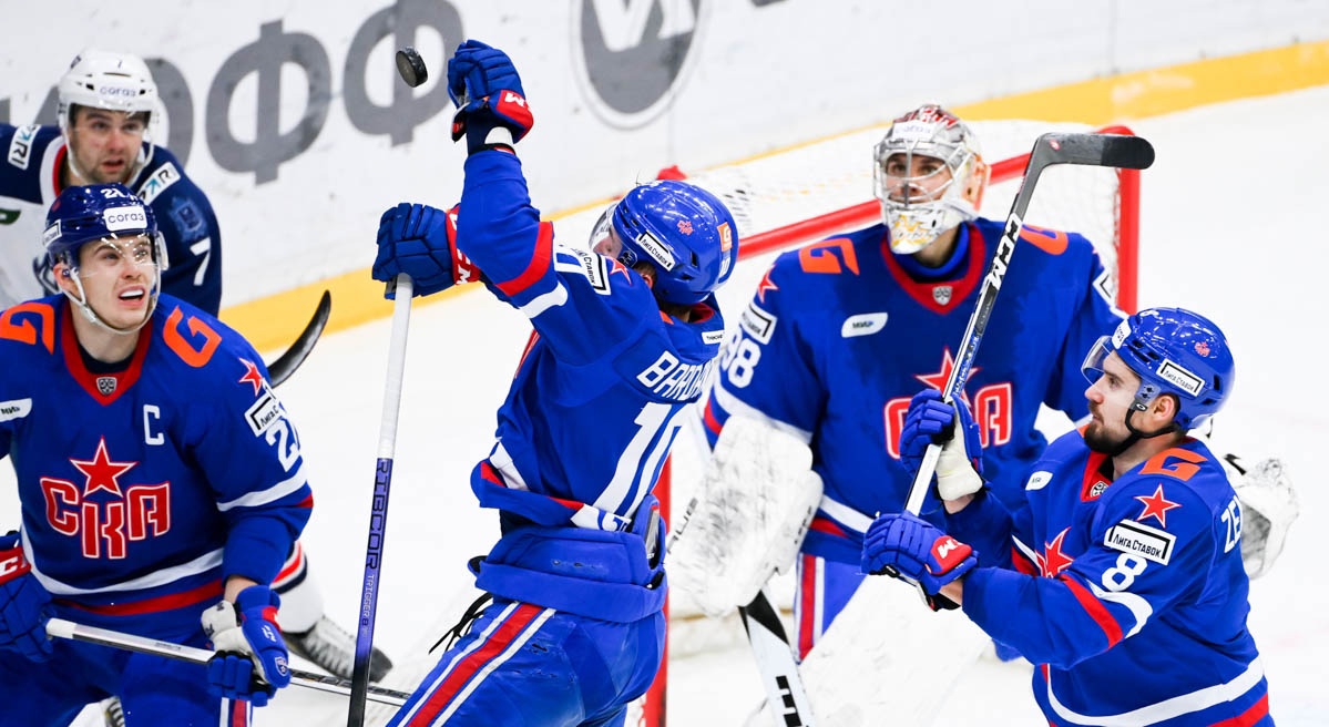 СКА в матче с «Торпедо»